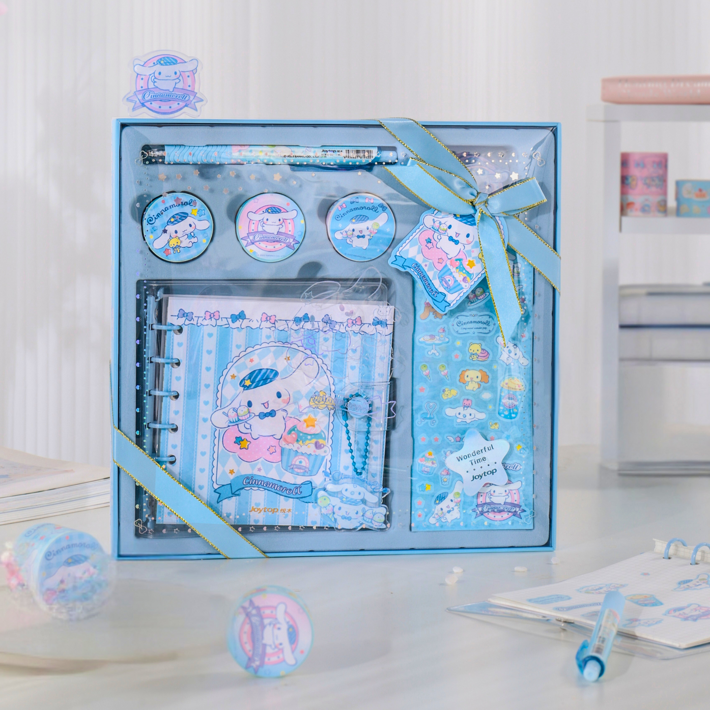 Sanrio – Cinnamoroll Dessert Party Cadeaubox / Schrijfset - Schattige & Creatieve Sanrio Cartoon Cadeauset