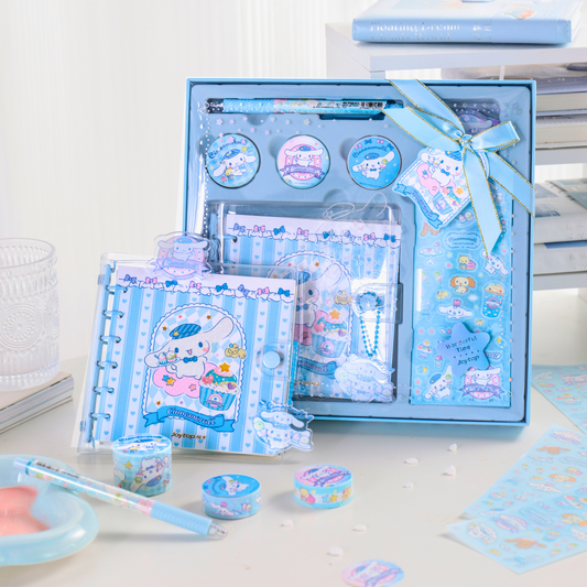 Sanrio – Cinnamoroll Dessert Party Cadeaubox / Schrijfset - Schattige & Creatieve Sanrio Cartoon Cadeauset