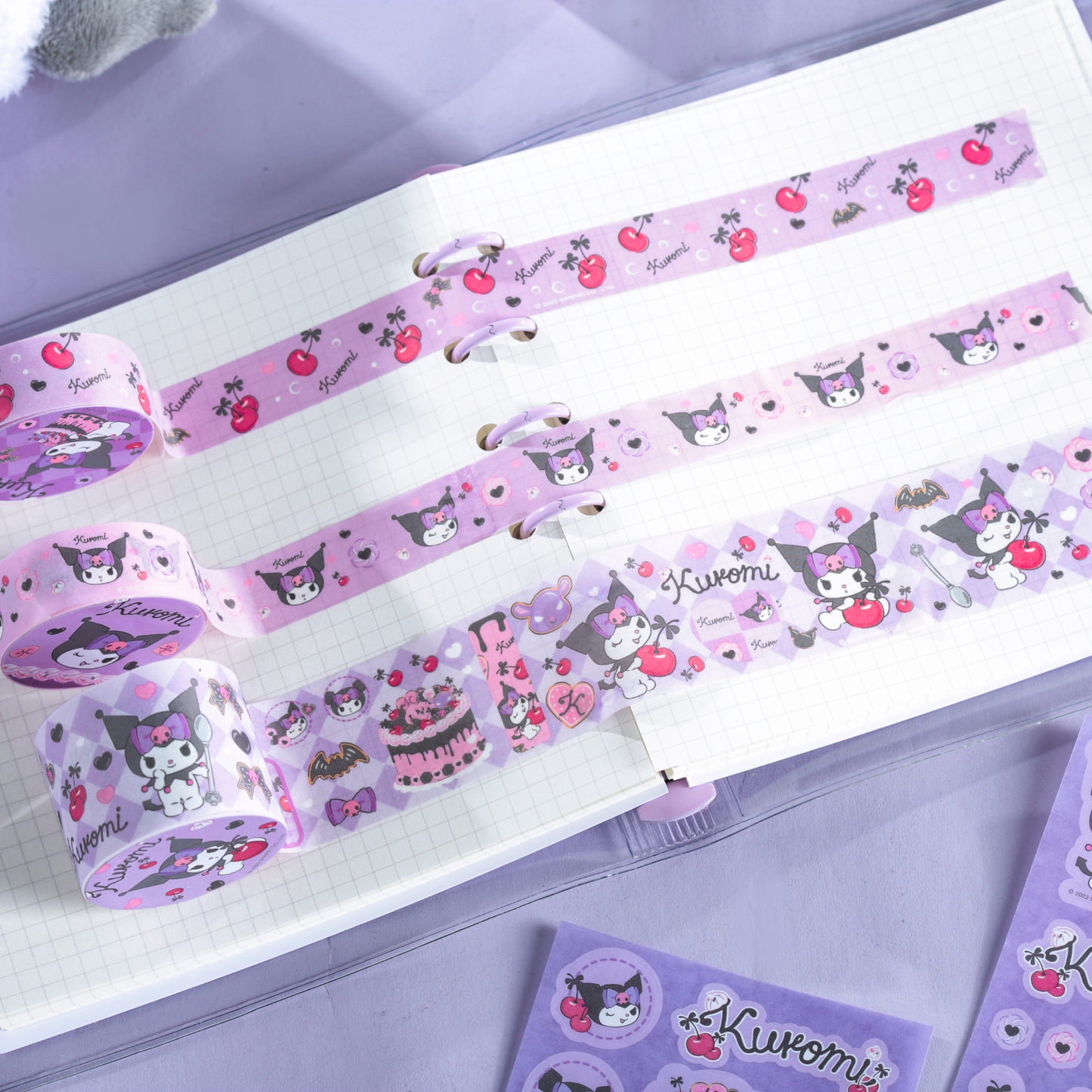 Sanrio - Kuromi Dessert Party Cadeaubox / Schrijfset - Schattige & Creatieve Sanrio Cartoon Cadeauset