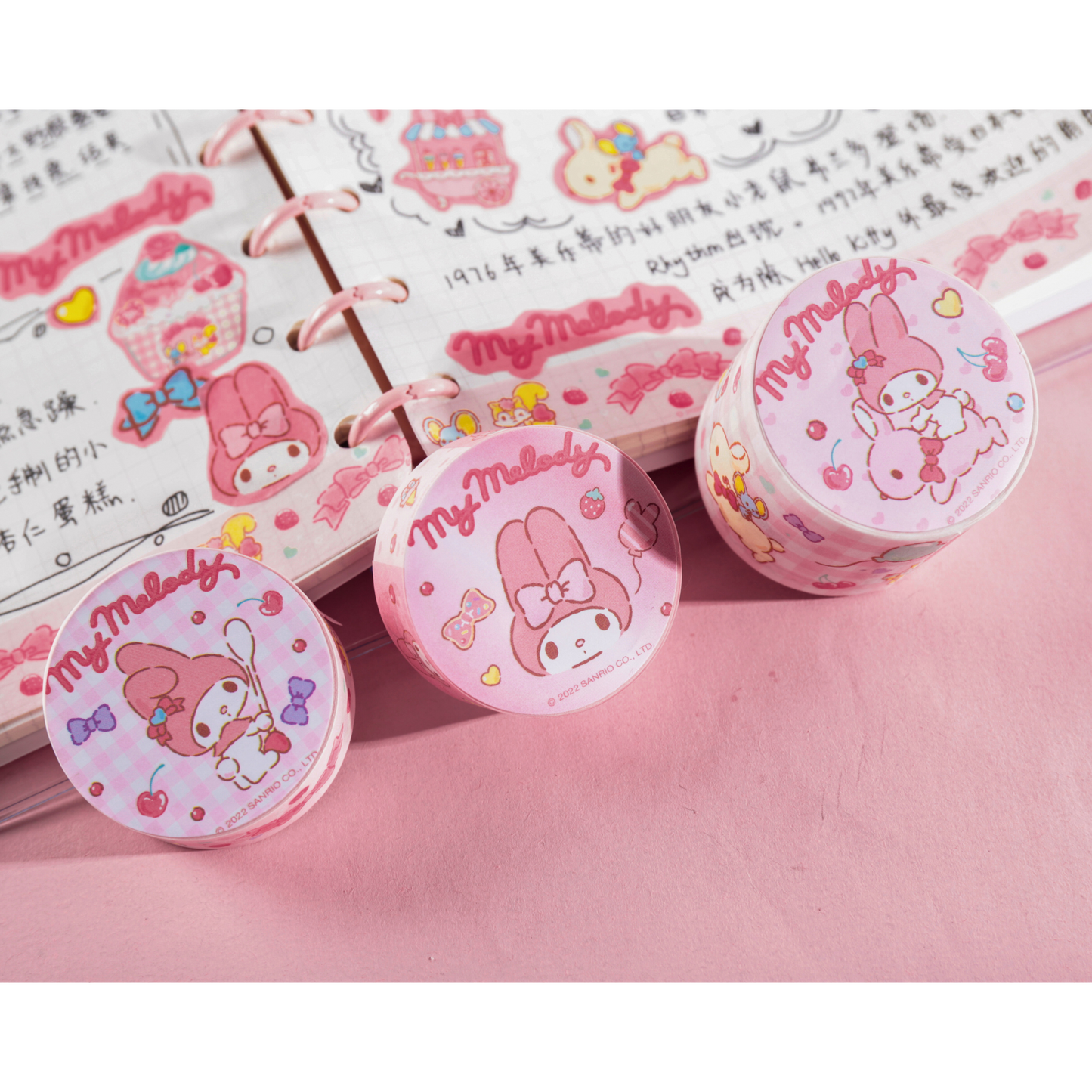 Sanrio – My Melody Dessert Party Cadeaubox / Schrijfset - Schattige & Creatieve Sanrio Cartoon Cadeauset